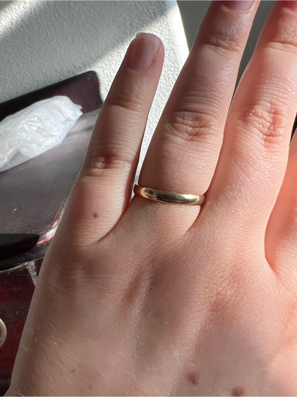 Classic Gold Band Ring Yellow Gold 10k Classic Gold Band Ring Yellow Gold 10k